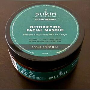 New Sealed Sukin Super Greens Detoxifying Facial Masque 100ml Australian Natural